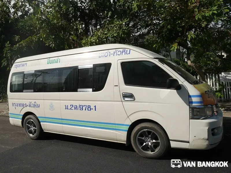 Van from Bangkok to Hua Hin